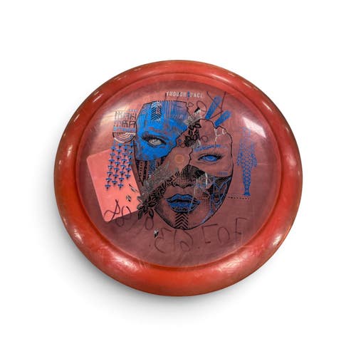 Used Thought Space Athletics ETHOS MANTRA Disc Golf Driver Red 11735-S000369333