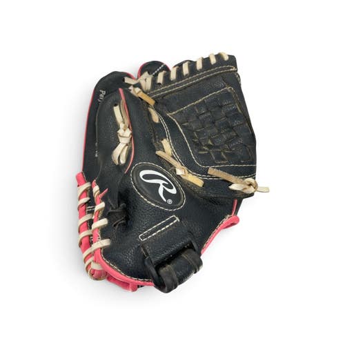 Used Rawlings PL105PW BB/SB Glove LH Throw Black 10 1/2" 11735-S000367060