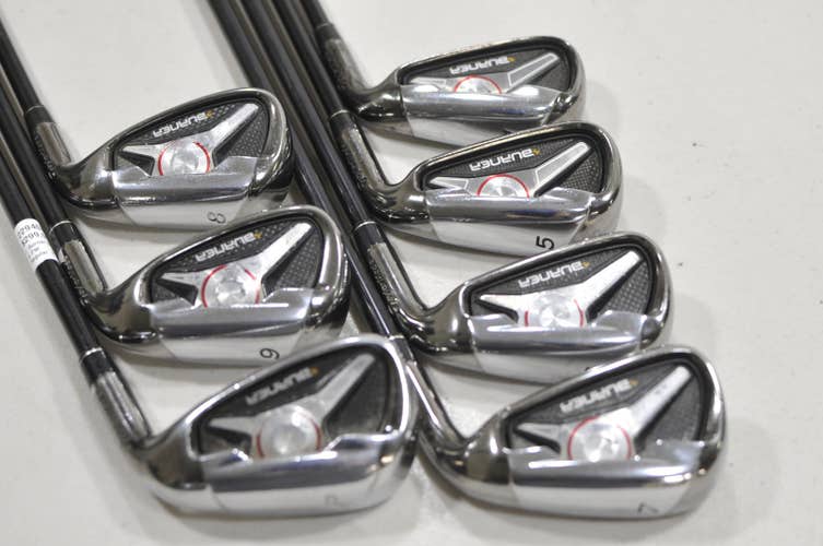TaylorMade Burner 2009 4-PW Iron Set Regular Flex RH REAX 65g Graphite #229404