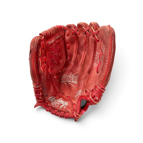 Used Rawlings HIGHLIGHT BB/SB Glove RH Throw Red 10 1/2" 11735-S000368345