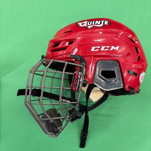 Red Medium CCM Tacks 310 Helmet