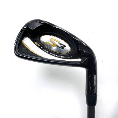 Cobra S3 Single 5 Iron Aldila NV-3 60g Senior Graphite Mens RH Oversize Grip