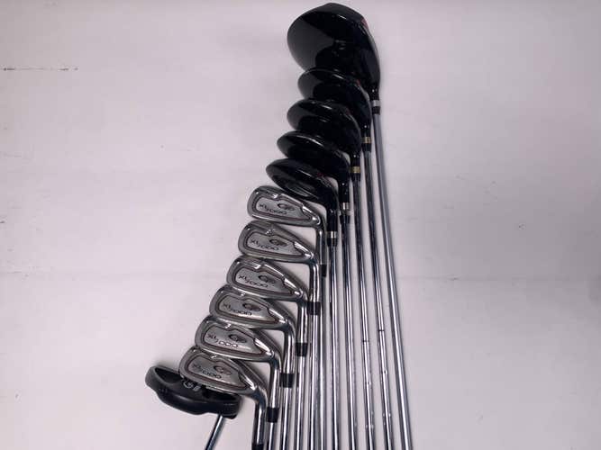 Top Flite XL 7000 Club Set Driver 3W 5W 4H 5H 6-PW SW Putter Mens RH