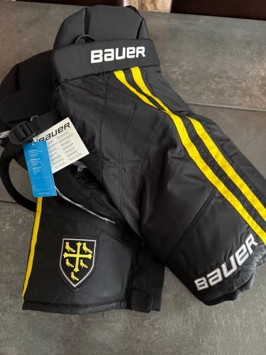 Senior Small Bauer Custom Pro Hockey Pants Pro Stock (New) Westminster logo