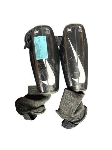 Used Nike Soccer Shin Guards Youth Black LG 11735-S000362817