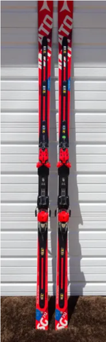 Atomic Redster SG FIS Super G w/Atomic X16VAR(Din 8-16) Size-212cm Radius-45M