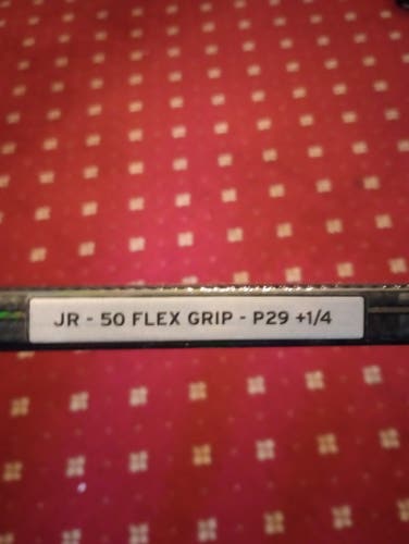 Junior CCM XF Ghost Right Handed Hockey Stick P29+1/4 40 Flex (New)