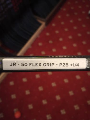 Junior CCM XF Ghost Right Handed Hockey Stick P28+1/4 50 Flex (New)