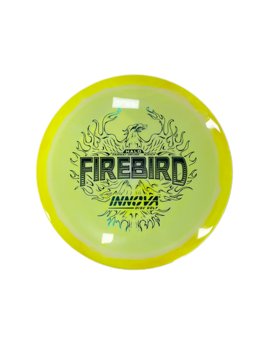 Used Innova FIREBIRD Disc Golf Driver Yellow 11735-S000349846