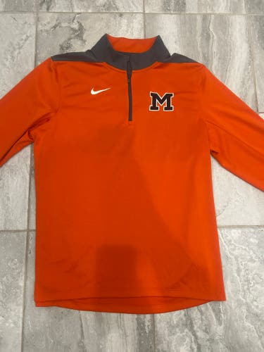 McDonogh Football Orange Large Nike Fleece (Used)