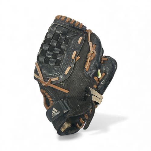 Used Adidas TS1950 BB/SB Glove RH Throw Black 10 1/2" 11735-S000354086