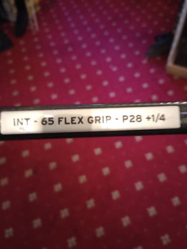 Junior CCM XF Ghost Right Handed Hockey Stick P28+1/4 65 Flex (New)