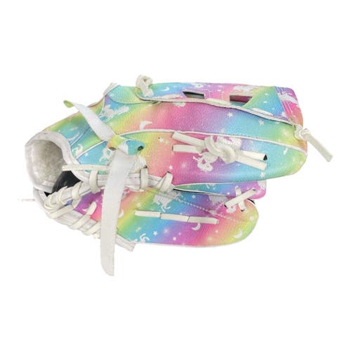 Used UNICORN GLOVE BB/SB Glove RH Throw White And Neon Pink 10" 11735-S000369224