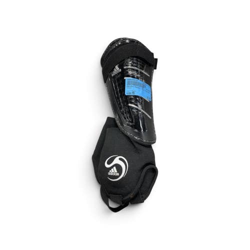 Used Adidas Soccer Shin Guards Junior Black MD 11735-S000369183