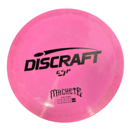 Used Discraft MACHETE Disc Golf Driver Pink 11735-S000369552