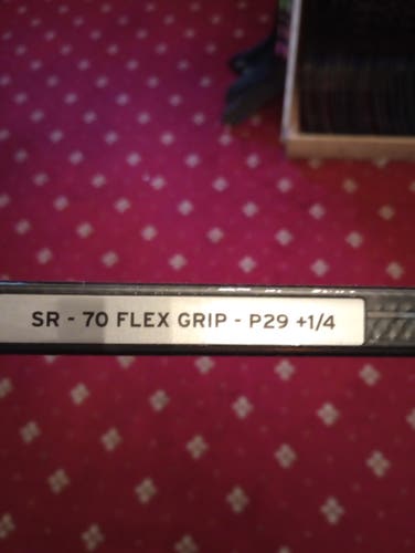 Senior CCM XF Ghost Right Handed Hockey Stick P29+1/4 70 Flex (New)
