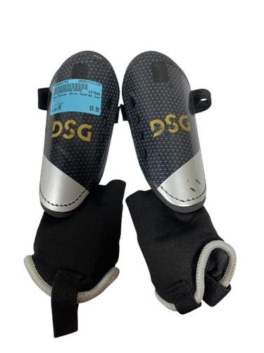 Used Dsg Soccer Shin Guards Junior Black MD 11735-S000364740