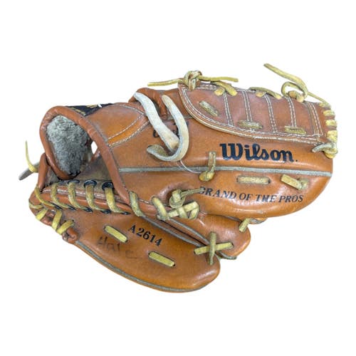 Used Wilson FIELDMASTER BB/SB Glove RH Throw Brown 9" 11735-S000368927