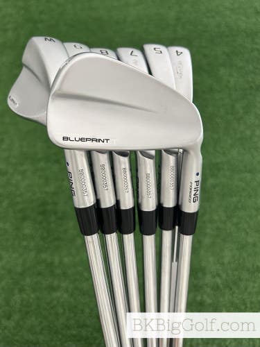 Ping Blueprint T Forged Iron Set 4-W / Dynamic Gold S400 Stiff