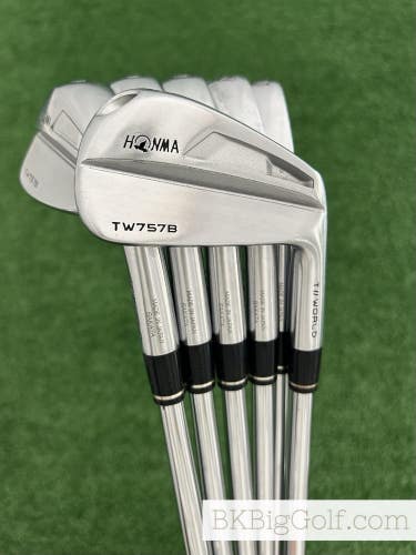 Honma Tour World TW757B Iron Set 5-P / Dynamic Gold S200 Stiff