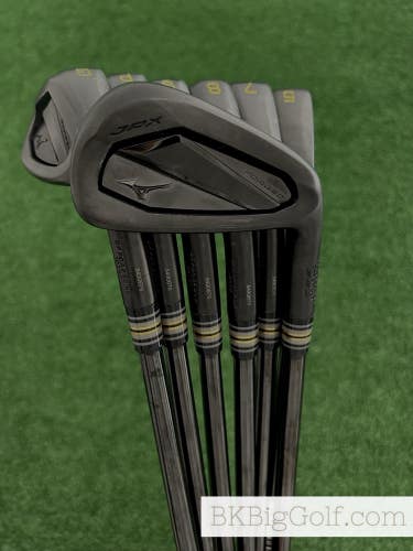 Mizuno JPX 925 Black Forged Iron Set 5-G / KBS Carlsbad 120 Stiff