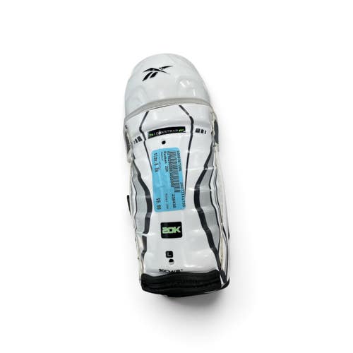 Used Reebok 20K Junior Shin Guards White 8" 11735-S000367206