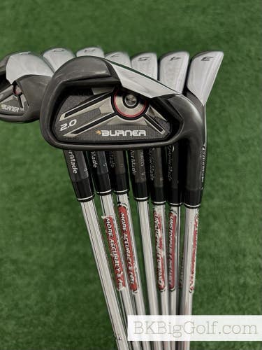 Taylormade Burner 2.0 Black Iron Set 3-P / True Temper 85 Stiff +1