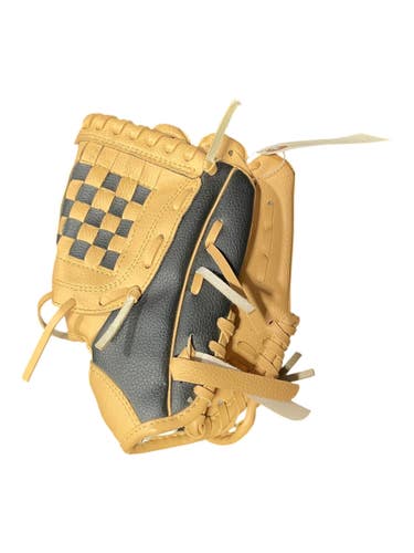 Used Athletic Works BASEBALL GLOVE BB/SB Glove RH Throw Tan And Black 9" 11735-S000366573