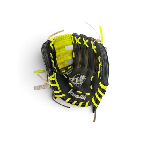 Used Franklin READY TO PLAY BB/SB Glove RH Throw Black 9" 11735-S000369633