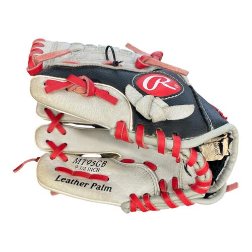Used Rawlings MT95GB BB/SB Glove LH Throw Grey 9 1/2" 11735-S000369631