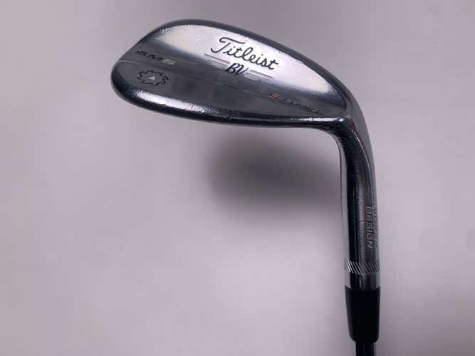 Titleist Vokey SM6 Tour Chrome Lob Wedge LW 58* 10 Bounce S-Grind Wedge Mens RH