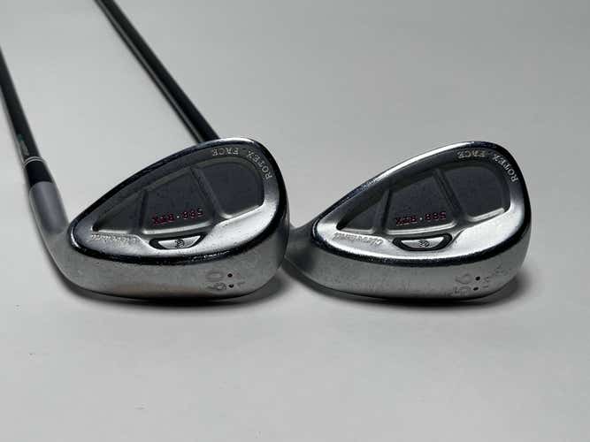 Cleveland 588 RTX CB Satin Chrome Wedge Set 56* 14 60* 12 Graphite Womens RH