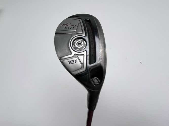 Adams XTD Ti 2 Hybrid 18* Matrix Altus Red Tie hQ3 Regular Graphite Mens RH