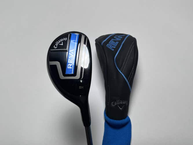 Callaway REVA 5 Hybrid 25* Reva Ladies Graphite Womens RH HC Undersize Grip