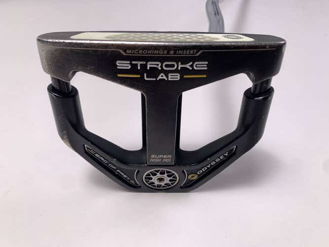 Odyssey Stroke Lab Black Bird Of Prey Putter 35" Mens RH
