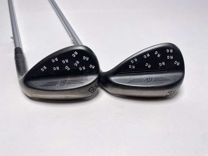 Titleist Vokey SM9 Jet Black Wedge Set 54* 10 60* 4 DG S400 Tour Issue Stiff RH