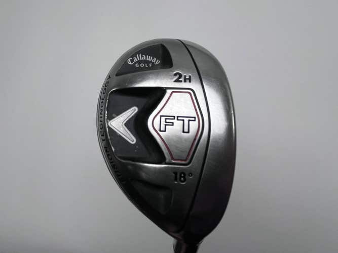 Callaway FT Hybrid 2008 2 Hybrid 18* Fujikura Fit On M Stiff Graphite Mens RH