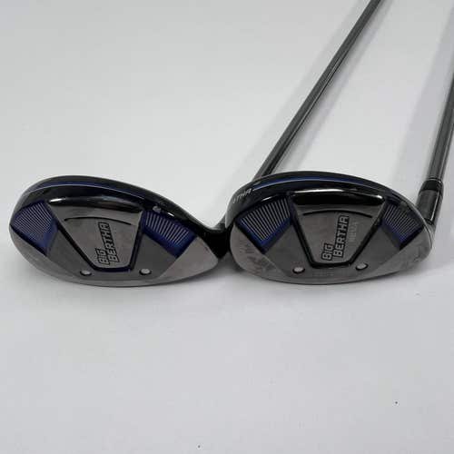 LEFTY Callaway Big Bertha REVA Womens 5 & 6 Hybrid Set 27* | 30* Ladies LH