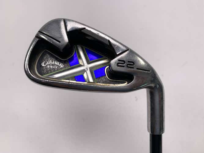 Callaway X-22 Single 6 Iron 55g Regular Graphite Mens RH