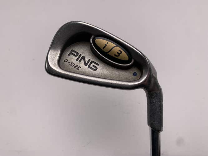 Ping i3 Oversize Single 4 Iron Blue Dot 1* Up Cushin JZ Stiff Steel Mens RH