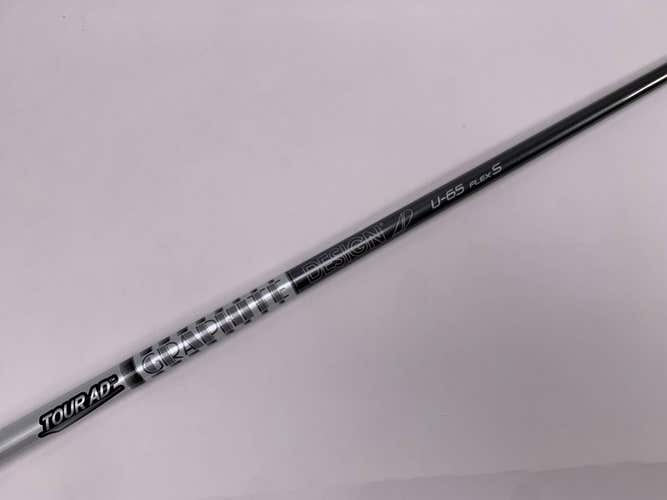 Graphite Design Tour AD U 65g Stiff Graphite Hybrid Shaft 39.75" Pull 0.355