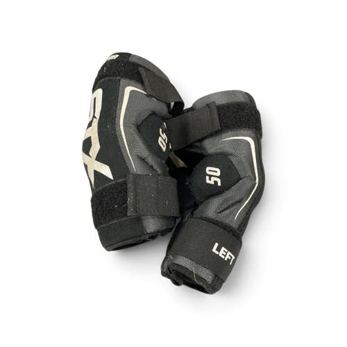 Used STX STALLION 50 Lacrosse Arm Pads/Guards Black MD 11735-S000368111