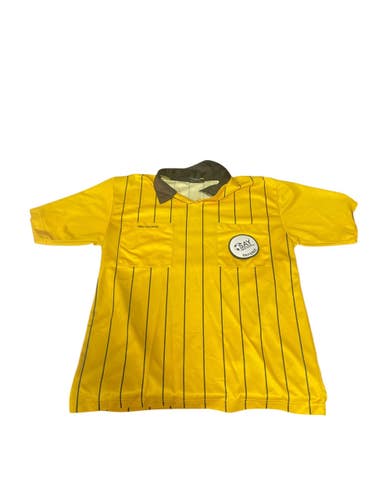 Used REF SHIRT SMALL Soccer Top Adt Yellow SM 11735-S000366684