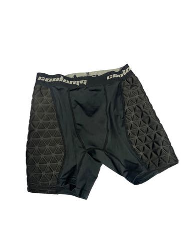 Used Black Compression Shorts Bottoms M 11735-S000364114