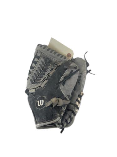 Used Wilson A360 AO3RB15 BB/SB Glove RH Throw Black And Grey 11" 11735-S000353254