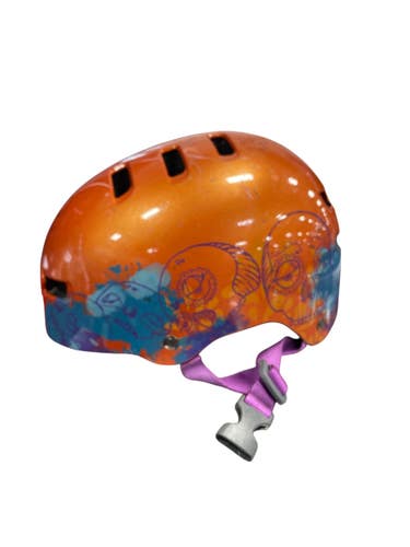Used Bell MED Bike Helmet Orange MD 11735-S000358287