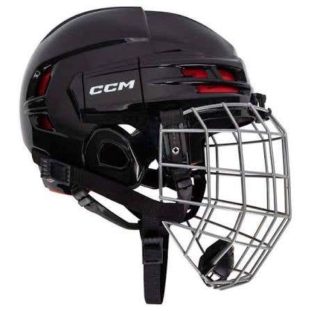 (NEW) CCM Tacks 70 Helmet Combo Jr