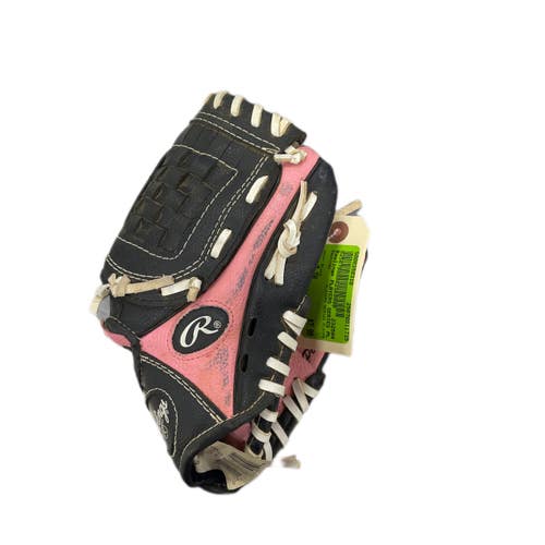 Used Rawlings PLAYERS SERIES PL91PB BB/SB Glove RH Throw Black 9" 11735-S000350310