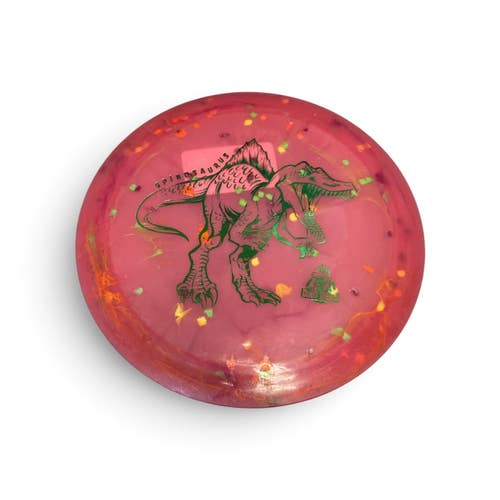Used DINO DISCS SPINOSAURAUS Disc Golf Driver Red 11735-S000370214