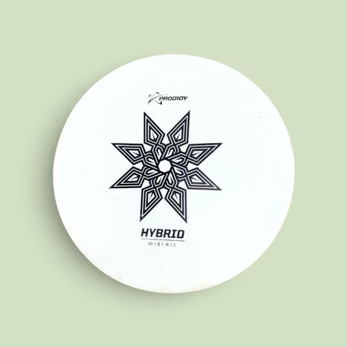 Used Prodigy HYBRID Disc Golf Driver White 11735-S000370489